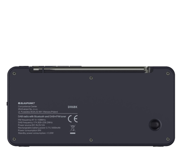 BLAUPUNKT DR6BK - 1363301 - zdjęcie 4